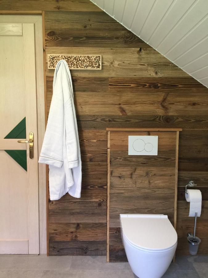 Chalet Le Flocon Bleu - Mauselaine Avec Vue Sur Le Lac De 제라르메르 외부 사진