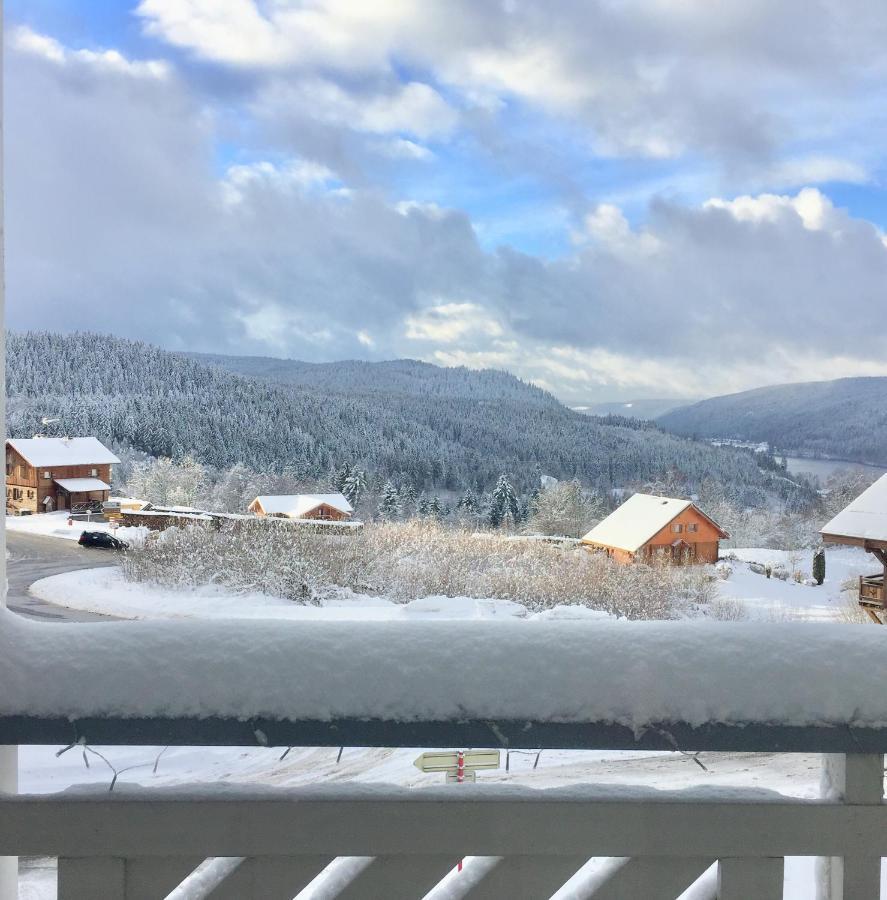 Chalet Le Flocon Bleu - Mauselaine Avec Vue Sur Le Lac De 제라르메르 외부 사진