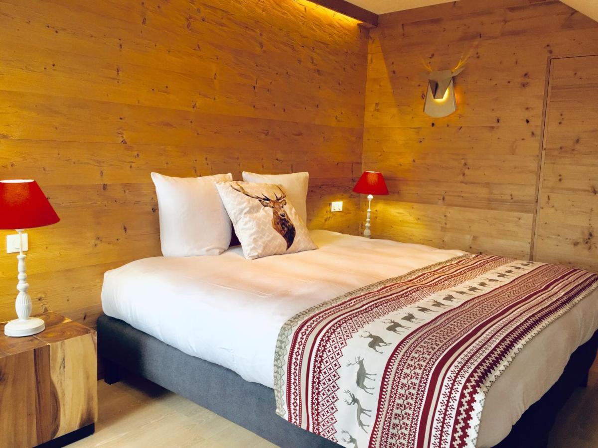 Chalet Le Flocon Bleu - Mauselaine Avec Vue Sur Le Lac De 제라르메르 외부 사진